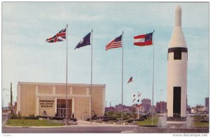 Portsmouth Naval Shipyard Museum, Fountain, PORTSMOUTH, Virginia, 40-60's