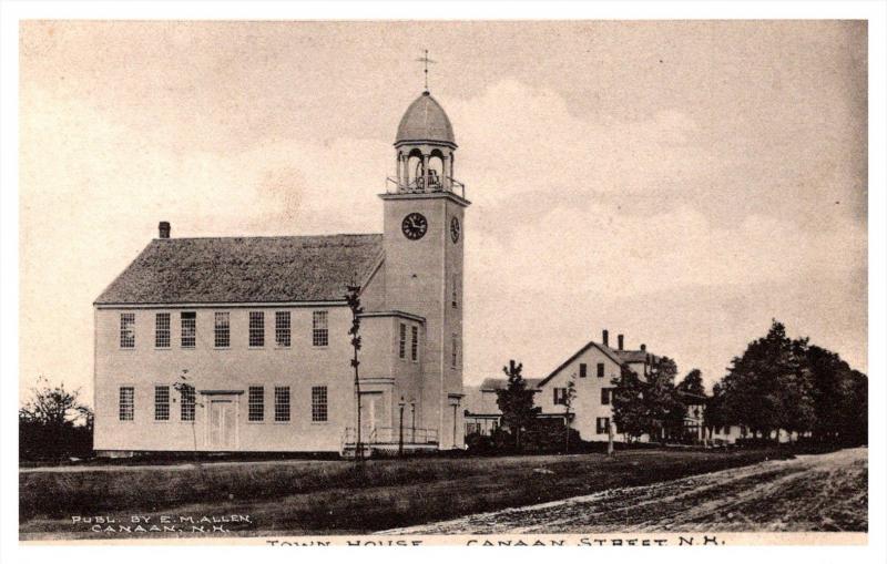 New Hampshire Canaan Town Building on Canaan Street United States