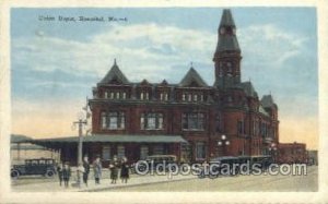 Union Depot, Hannibal, MO, Missouri, USA Train Railroad Station Depot Unused ...