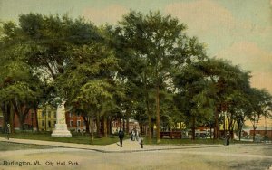 VT - Burlington. City Hall Park