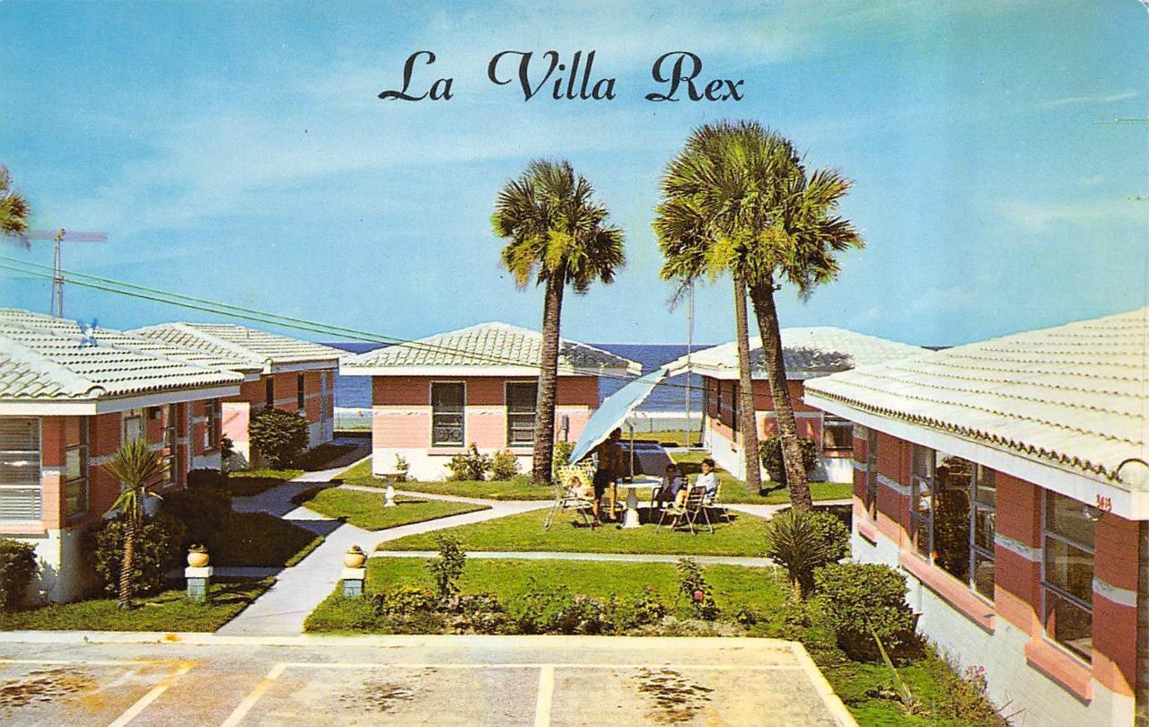 Daytona Beach, Florida LA VILLA REX COTTAGE MOTELJim de Grey ROADSIDE