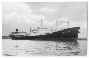 Caltex Arnhem Ship Boat Nautica REAL PHOTO RPPC 01.17