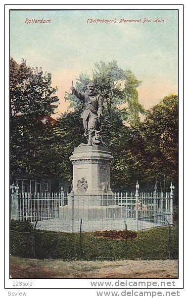 Rotterdam / (Delftshaven) Monument Piet Hein , 00-10s