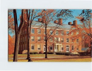 Postcard Waugh Hall Wabash College Crawfordsville Indiana USA