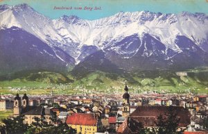 Innsbruck Austria Berg Isel Vintage Photochrom Postcard Purger & Co.