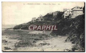 Old Postcard Perros Guirec Villas has Pors Nevez