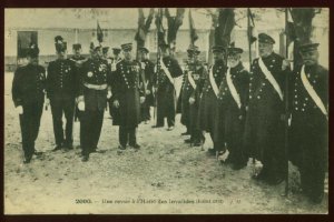081621 PARIS FRANCE MILITARY REVUE AT HOTEL DES INVALIDES JULY 1912 POSTCARD