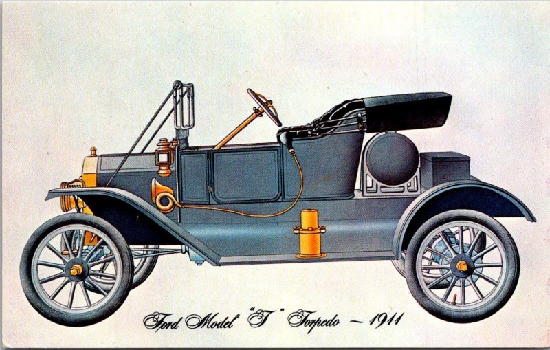 Cars 1911 Ford Model T Torpedo