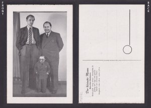 Vintage postcard Germany Circus The Smallest Man Hans-Kurt Bleckmann