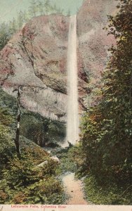 Vintage Postcard 1910's Latourelle Falls Columbia River Gorge Waterfall Oregon