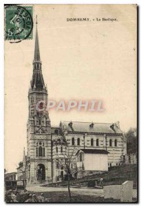 Old Postcard Domremy La Basilica