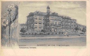 Academy of the Visitation Tacoma Washington 1905c Albertype Co postcard