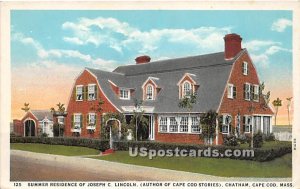 Summer Residence of Joseph C Lincoln Author of Cape Cod Stories - Chatham, Ma...