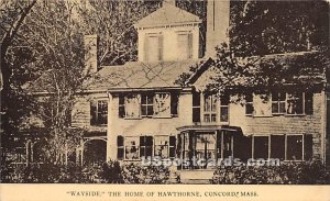 Wayside the Home of Hawthorne - Concord, Massachusetts MA