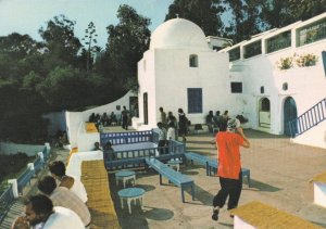 Man Picking Ear at Sidi Bou Said Tunisia Hotel Postcard