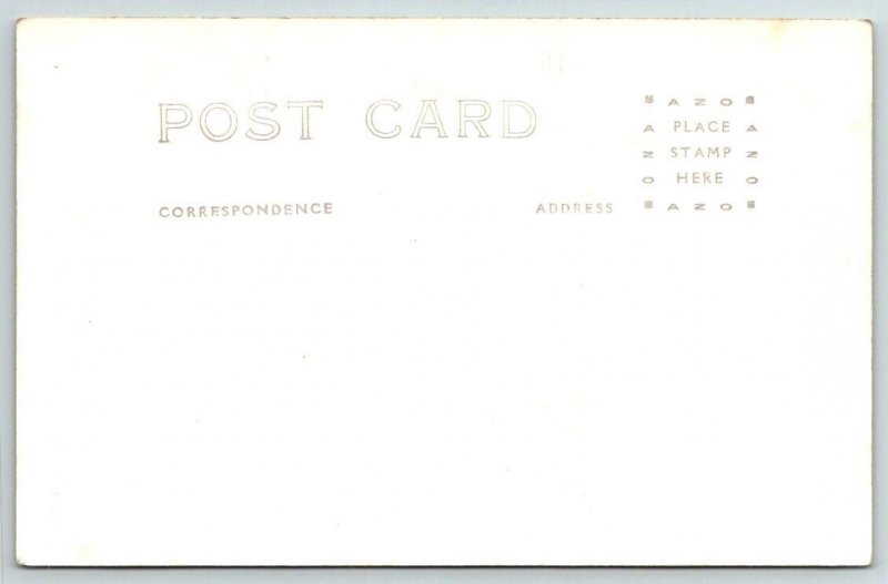 RPPC US Navy  Laundry Bags With Names   Real Photo Postcard