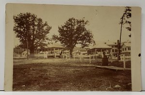 RPPC Fair Grounds Maryland or Pennsylvania Real Photo Postcard G7