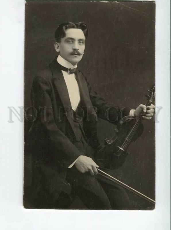3135622 DUSHAN Serbian VIOLINIST vintage PHOTO AUTOGRAPH RARE