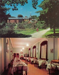 DENVILLE, New Jersey NJ   ST FRANCIS HEALTH RESORT & DINING ROOM *Two* Postcards