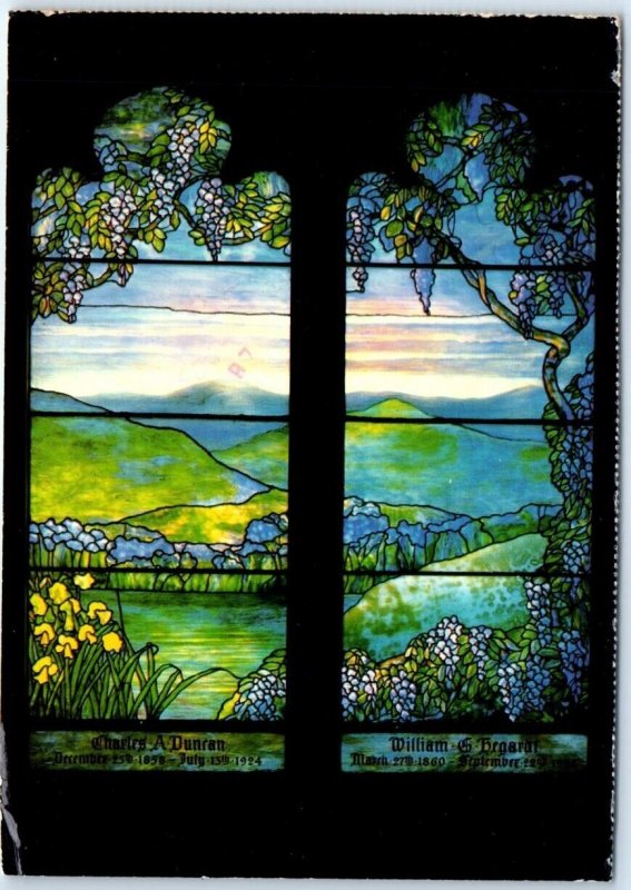 Postcard - The Charles A. Duncan and William G. Hegardt Memorial Window - MN