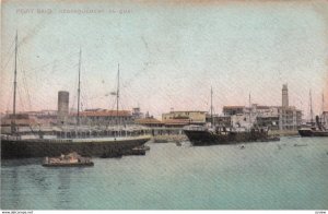 PORT SAID , Egypt , 00-10s ; Debarquement au Quai