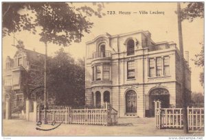 HEUSY, Belgium, 1900-1910's; Villa Leclerq