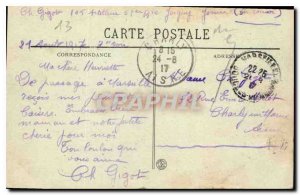 Postcard Old Marseille Cantini fountain Place Castellane