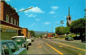 Vtg Asbestos Quebec Canada Le Boulevard St-Luc centre commercial Postcard