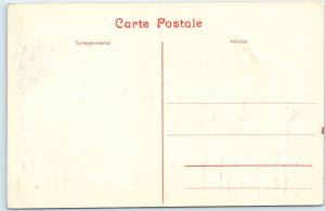 c1910s Brussels, Belgium Place Royale PC Godfrey Statue Trams Railway Cars A354
