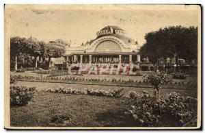 Old Postcard Evian Les Bains Casino Gardens