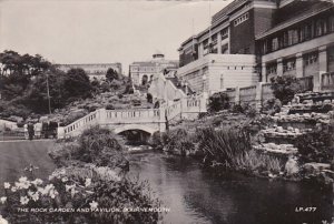 England Bournemouth Rock Walk and Pavilion Real Photo