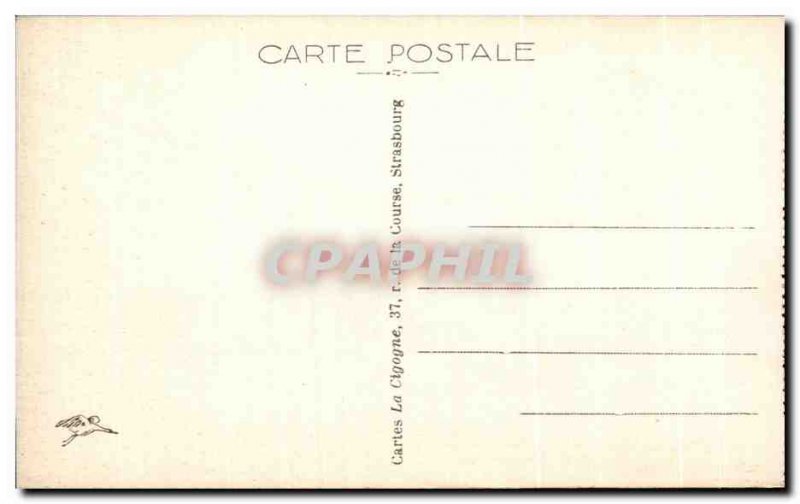 Old Postcard Metz Coin De La Place d & # 39Armes Monument Fabert and Notre Da...