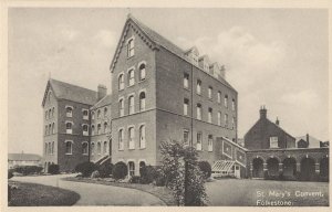 St Marys Convent Folkestone Antique Mint Postcard