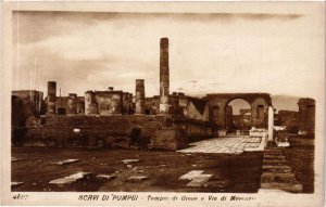 CPA Scavi di Pompei Tempio di Giove e Via di M. . ITALY (546334)