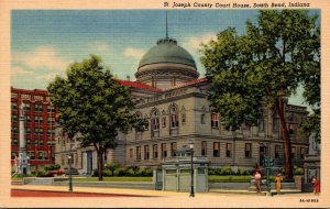 Indiana South Bend St Joseph County Court House Curteich