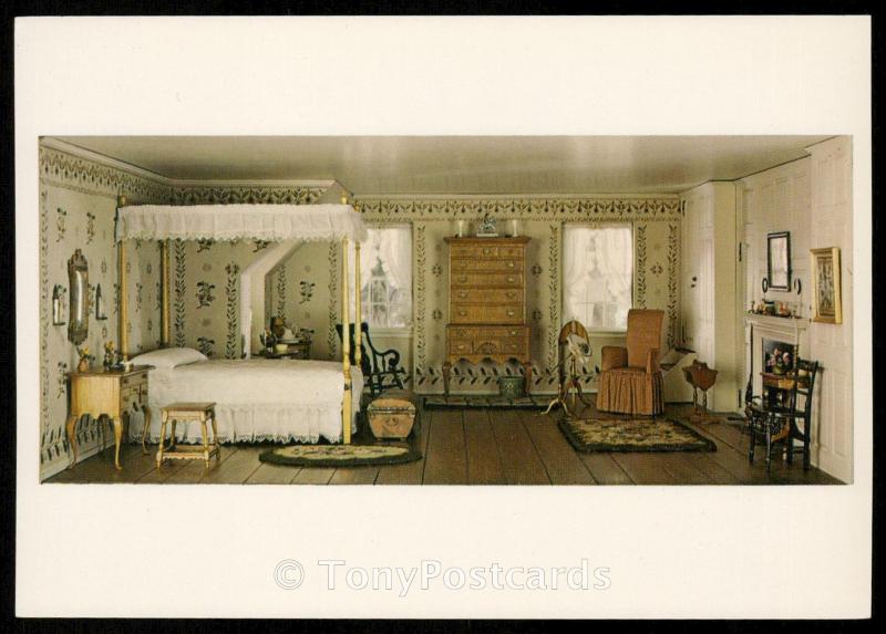 American Rooms in Miniature - Bedroom