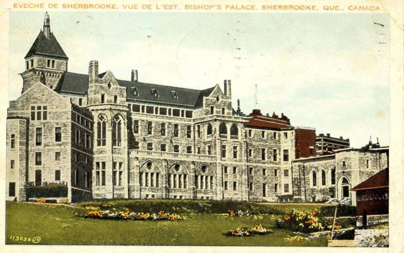 Canada - Quebec, Sherbrooke. Bishop's Palace