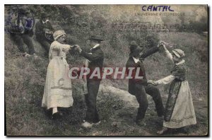 Old Postcard Folklore AUVERGNE PITTORESQUE