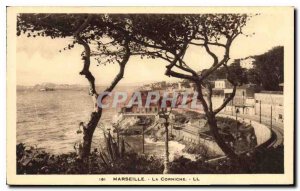 Postcard Old Marseille The Corniche