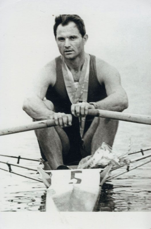 Anatoliy Sass Russian Rower Rowing Hand Signed Photo