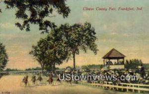 Clinton County Fair Frankfort IN 1912