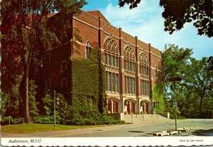 Michigan East Lansing Auditorium Michigan State University