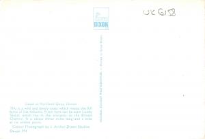 uk6158 coast and hardland quay devon uk