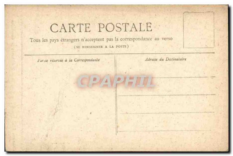 Old Postcard Paris Gambetta Monument