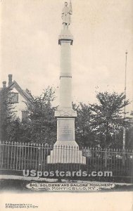 Soldiers and Sailors Monument - Monticello, New York