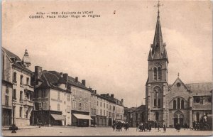 France Environs de Vichy Cusset Vintage Postcard 09.13