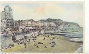 Sussex Postcard - Hastings - The Beach - Ref ZZ3998