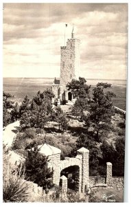 RPPC Sanborn Postcard S-1666 Shrine of the Sun. Colorado Springs, Colorado