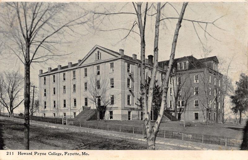 Fayette Missouri~Howard Payne College~Italians Giving Concert Tonight~1911 PC 