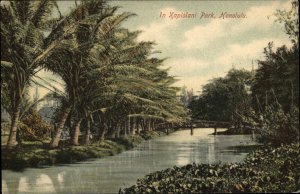 HONOLULU HI In Xapiolani c1910 Postcard